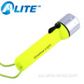 Antorcha de buceo de plástico LED impermeable